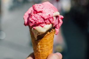 Ice cream cone employee morale boosters