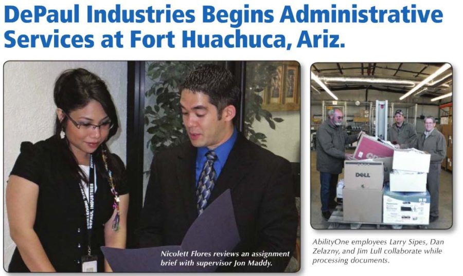 DPI Staffing Sierra Vista staffing employees featured in SourceAmerica
