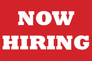 Now hiring