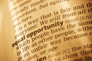 Definition of equal opportunity - eliminating hiring barriers