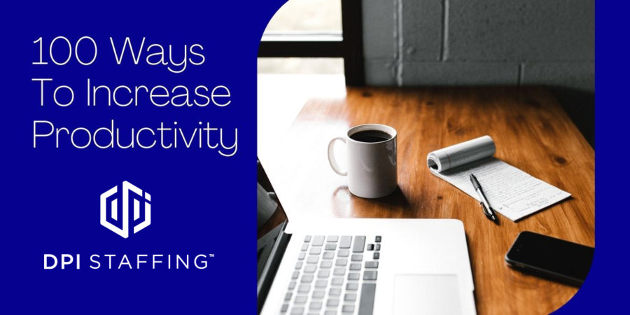 100 Ways to Increase Productivity