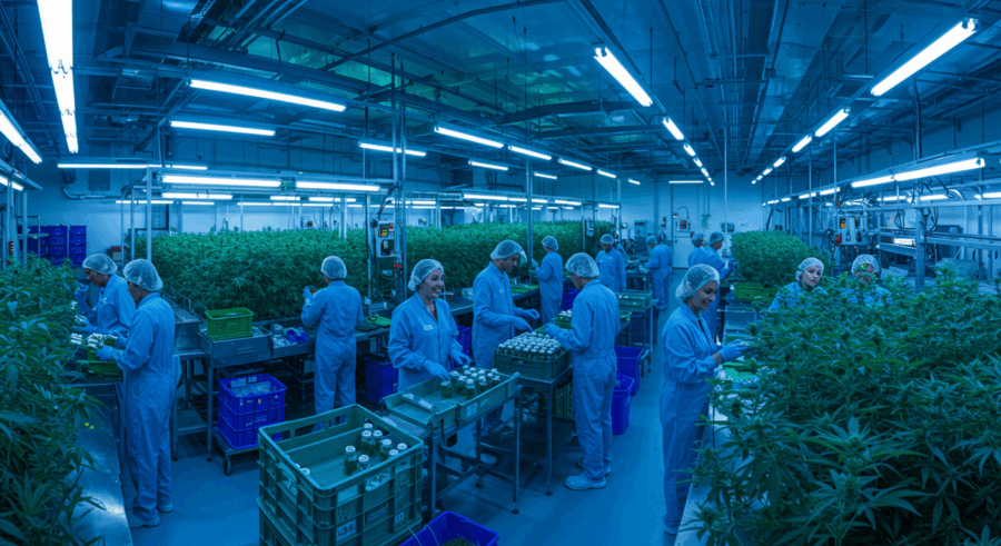 Flexible staffing in the cannabis industry